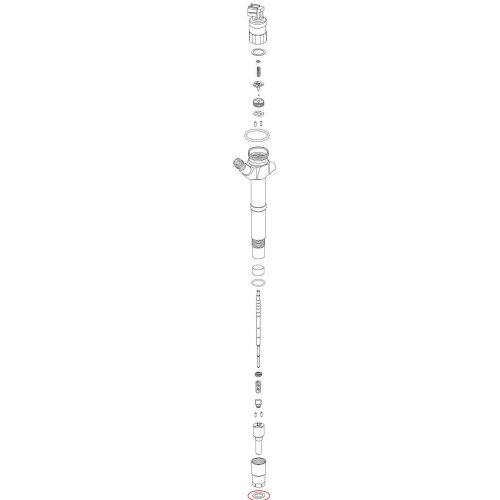 Heat Shield Injector Denso C/R 11176-26020 euro diesel